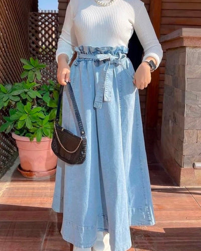 Denim Majesty Skirt