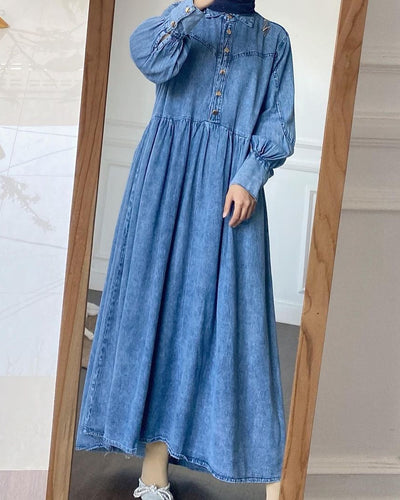 ARMIYAH DENIM ABAYA