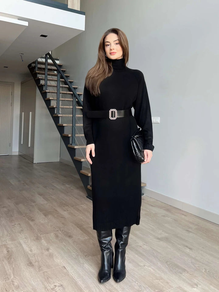 Woolen Emily Long Dress