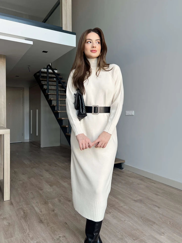 Woolen Emily Long Dress