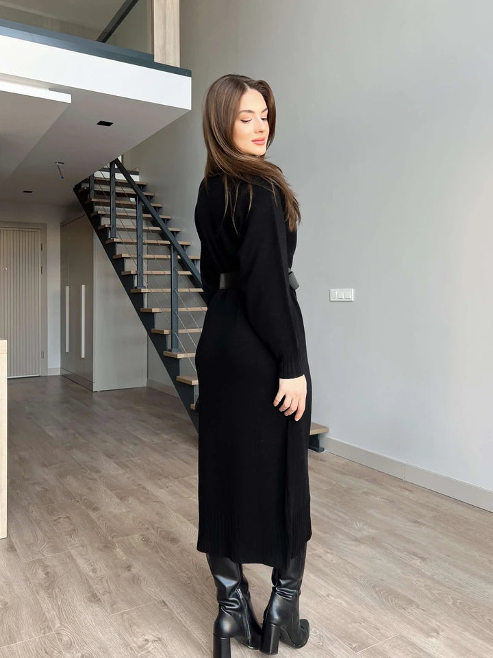 Woolen Emily Long Dress