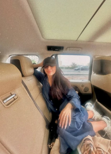 Mawra Dream Denim Abaya