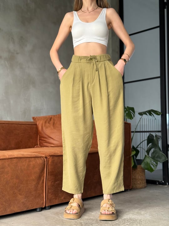 Paperbag Waist Pants