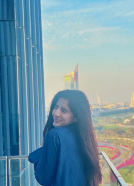 Mawra Dream Denim Abaya