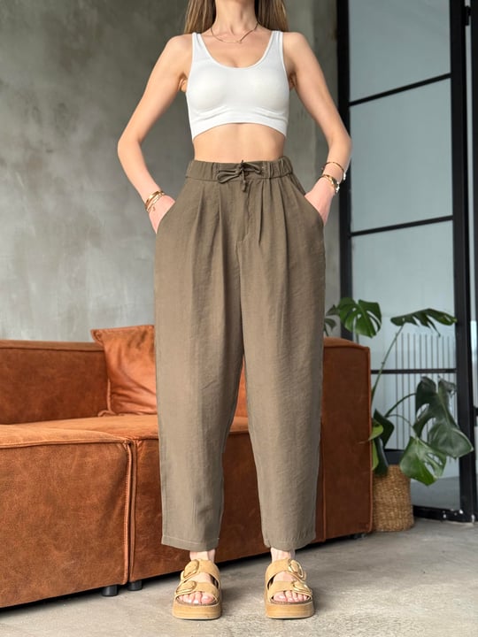 Paperbag Waist Pants