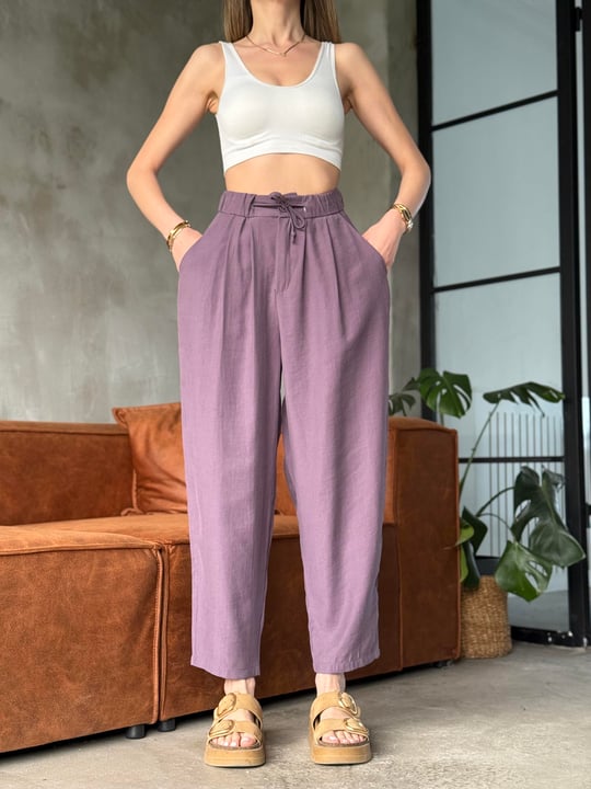 Paperbag Waist Pants